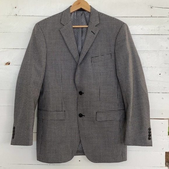 Perry Ellis Wool Suit Jacket Size 38R - Picture 1 of 10